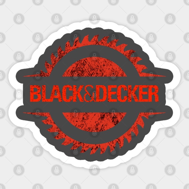 Black & Decker Sticker by Midcenturydave